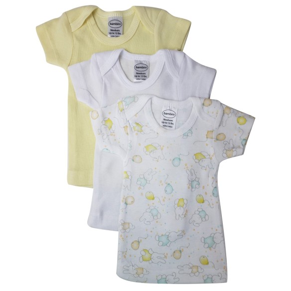 Girls Prints Variety  Short Sleeve Lap T-Shirts