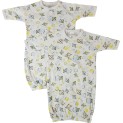 Print Infant Gowns (Pack of 2)