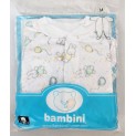 Terry Print Closed-Toe Sleep & Play
