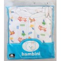 Terry Print Closed-Toe Sleep & Play