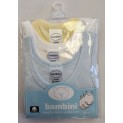 Boy's Rib Knit Pastel Sleeveless Tank Top Onezie 3-Pack
