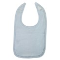 2-Ply Interlock Solid Pastel Blue Infant Bib