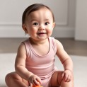Girl's Rib Knit Pastel Sleeveless Tank Top Onezie 3-Pack