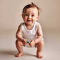 Bambini Boy's Rib Knit Pastel Sleeveless Tank Top Shirt 6-Pack