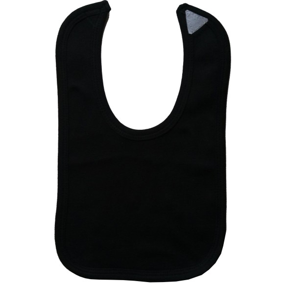 Black Infant Bib