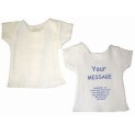 Interlock White Miniature Bottle T-Shirt