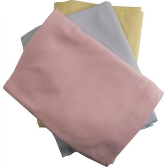 Blue Interlock Receiving Blanket