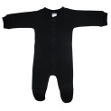 Interlock Black Closed-Toe Sleep & Play