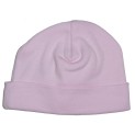 Pastel Rib Knit Beanie "Baby's First Cap"