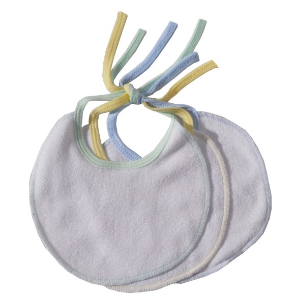 Infant Drool Bibs - 3 Pack