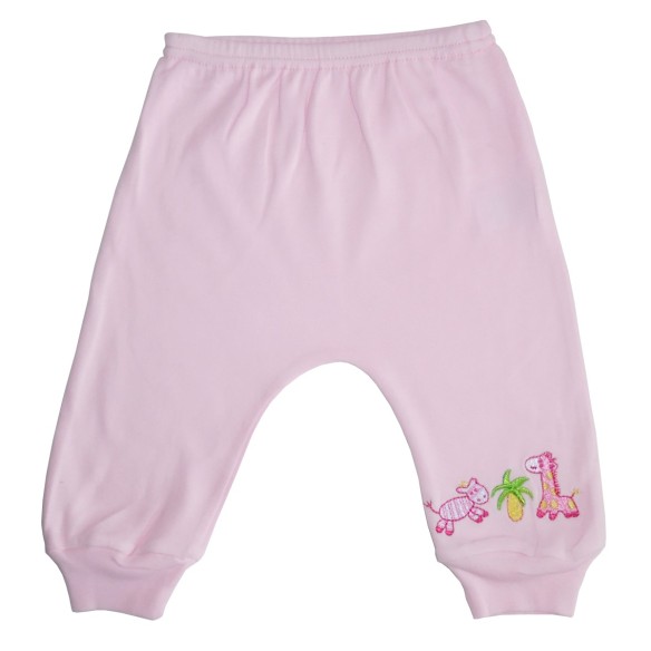 Interlock Long Pants with Embroidery
