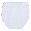 Interlock White Training Pants