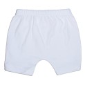 Interlock White Shorts