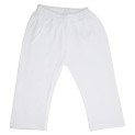 White Interlock Sweat Pants - 418