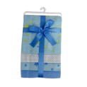 Flannel Print Receiving Blanket 4-Pack