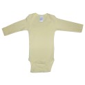 Girl's Rib Knit Pastel Long Sleeve Onezie 3-Pack
