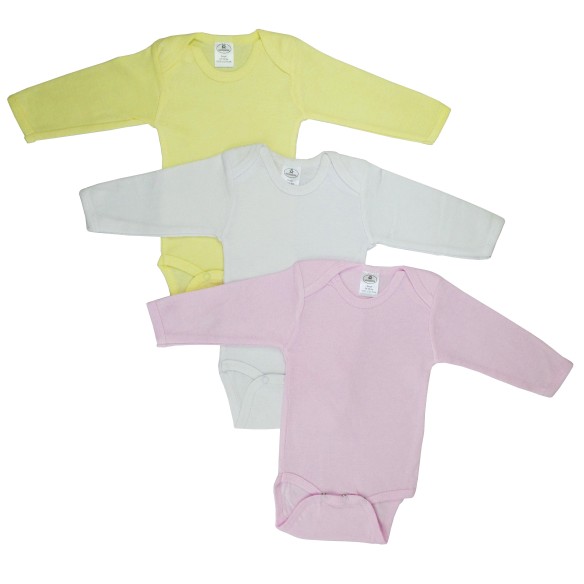 Long Sleeve One Piece - Girls Variety Pastels