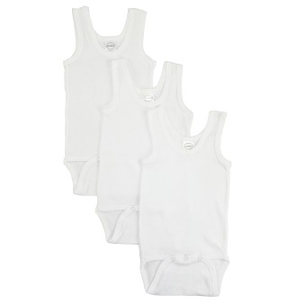 Sleeveless One Piece - White