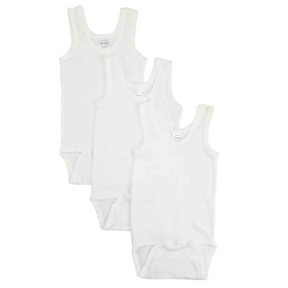 Sleeveless One Piece - White
