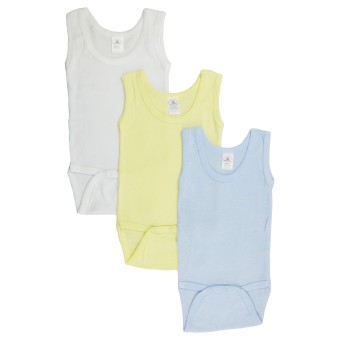 Sleeveless One Piece - Boys Variety Pastels