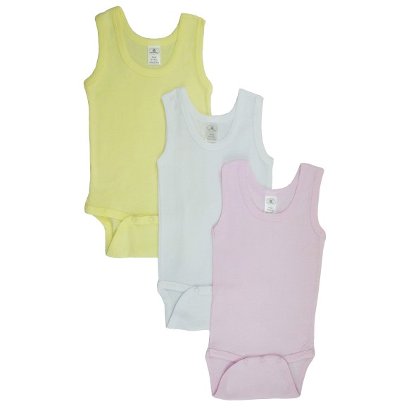 Sleeveless One Piece - Girls Variety Pastels
