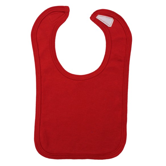 Red Infant Bib