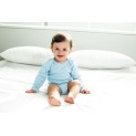 Boy's Rib Knit Pastel Long Sleeve Onezie 3-Pack
