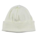 Striped Rib Knit Beanie "Baby's First Cap"