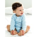 Boy's Rib Knit Pastel Long Sleeve Onezie 3-Pack