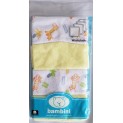 Terry Wash Cloth Variety 4-Pack