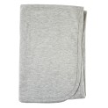 White Interlock Receiving Blanket