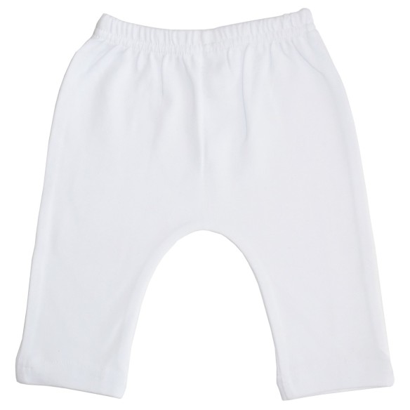 White Long Pants made from Interlock cotton