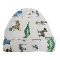 Printed Rib Knit Beanie "Baby's First Cap"