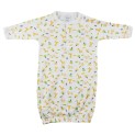 Unisex Print Flame-Resistent Gown Single-Pack