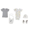 5-Piece Pastel Interlock Hanging Gift Set - Bunny