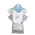 5-Piece Pastel Interlock Hanging Gift Set - Bunny