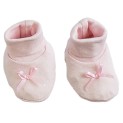 Preemie Rib Knit Infant Booties Set