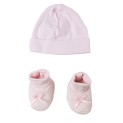 Preemie Infant Cap and Booties Set