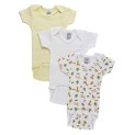 Short Sleeve Onezie Variety 3-Pack