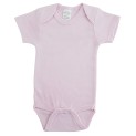 Pastel Pink Interlock Short Sleeve Onezie