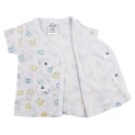 Print Short Sleeve Side-Snap Shirt